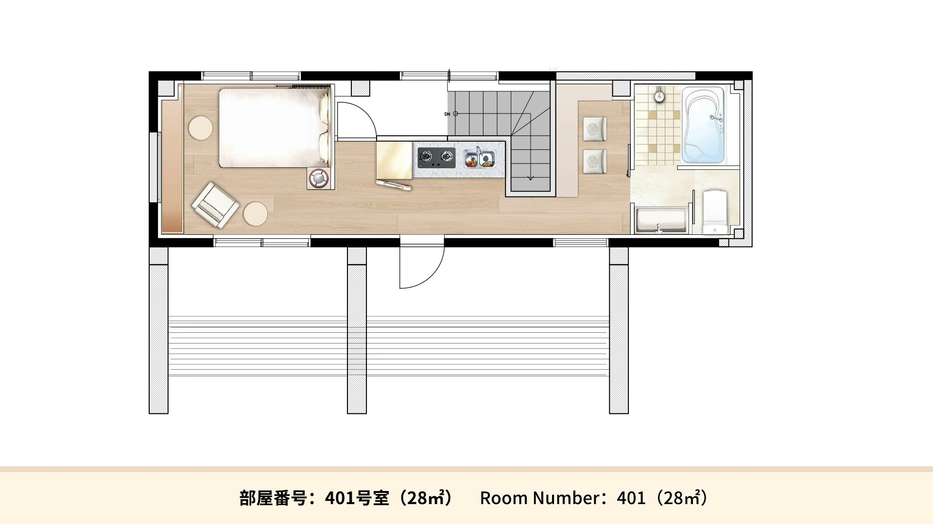 401室戸型図